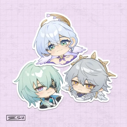 Honkai: Star Rail Vinyl Stickers