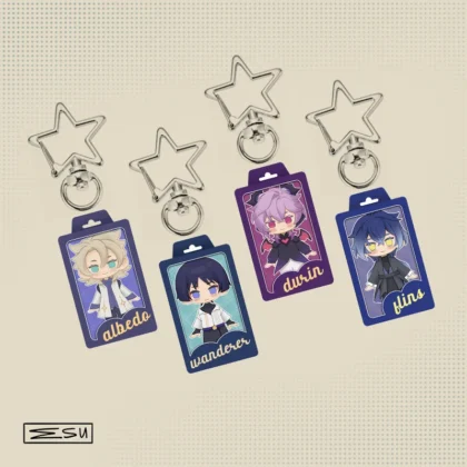 Genshin Impact Mini Doll Keychain